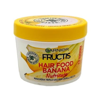 Garnier Fructis Hair Food 3-in-1 Mask with Vegan Formula 390ml Banana