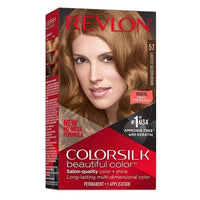 Revlon ColorSilk Beautiful Color Permanent Hair Color 57 Lightest Golden Brown 1 Each