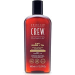 American Crew 3-in-1 Shampoo, Conditioner & Body Wash – Ginger & Tea, 450ml