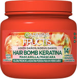Garnier Fructis Keratin Hair Bomb | Tiefenreparierende Maske (300 ml)