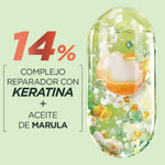 Garnier Fructis Keratin Hair Bomb | Tiefenreparierende Maske (300 ml)