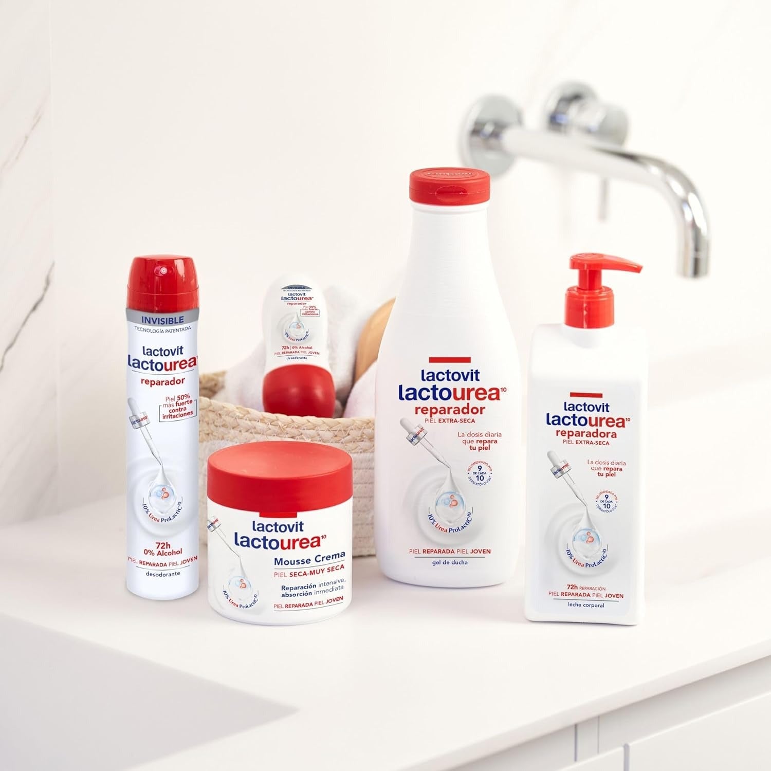 Lactovit REPARA Dora Urea Repair Body Milk – 500ml. Deep Moisturizing Lotion for Very Dry