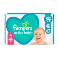 Pampers Active Baby 4 Disposable Diapers 914 Kg 46 Pieces