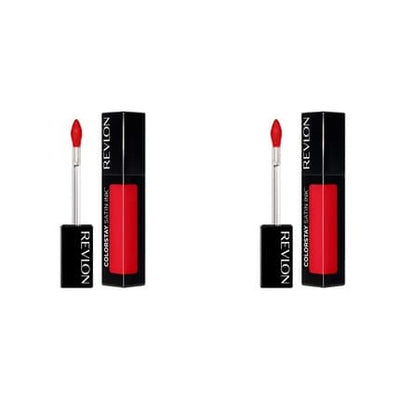 Revlon ColorStay Satin Ink Longwear Liquid Lipstick with Black Currant Seed Oil 015 Fire & Ice 0.17 Fl Oz