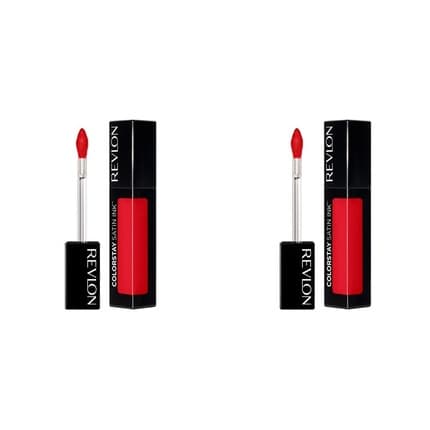 Revlon ColorStay Satin Ink Longwear Liquid Lipstick with Black Currant Seed Oil 015 Fire & Ice 0.17 Fl Oz