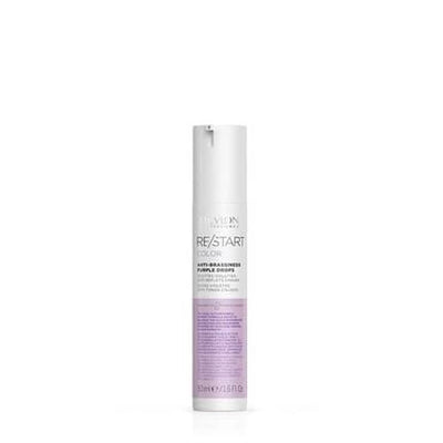 Revlon Restart Color Antibrassiness Purple Drops 50ml For Blonde Hair