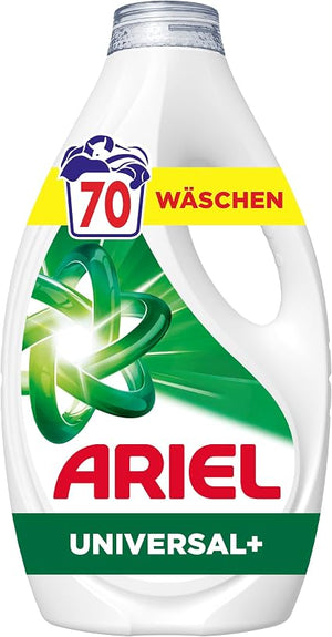 Ariel Universal+ Flüssigwaschmittel, 3,15 l, 70 Wäschen